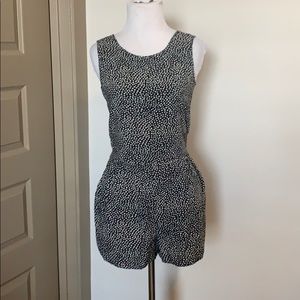 Wild Pearl Polka Dot Jumper/Romper